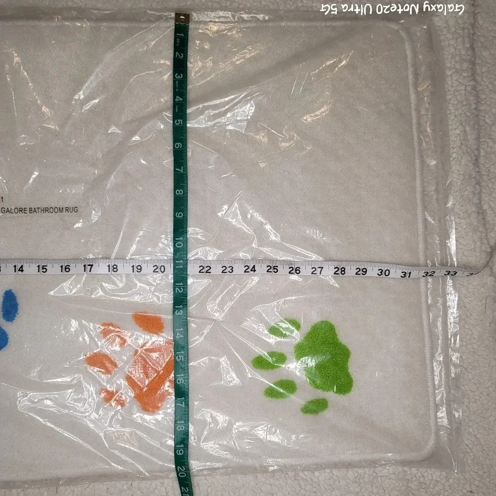 NWTS ~ Animal Rescue Site ~ Paw Print 🐾 ~ Colorful Bath Accessories ~ So Cute!